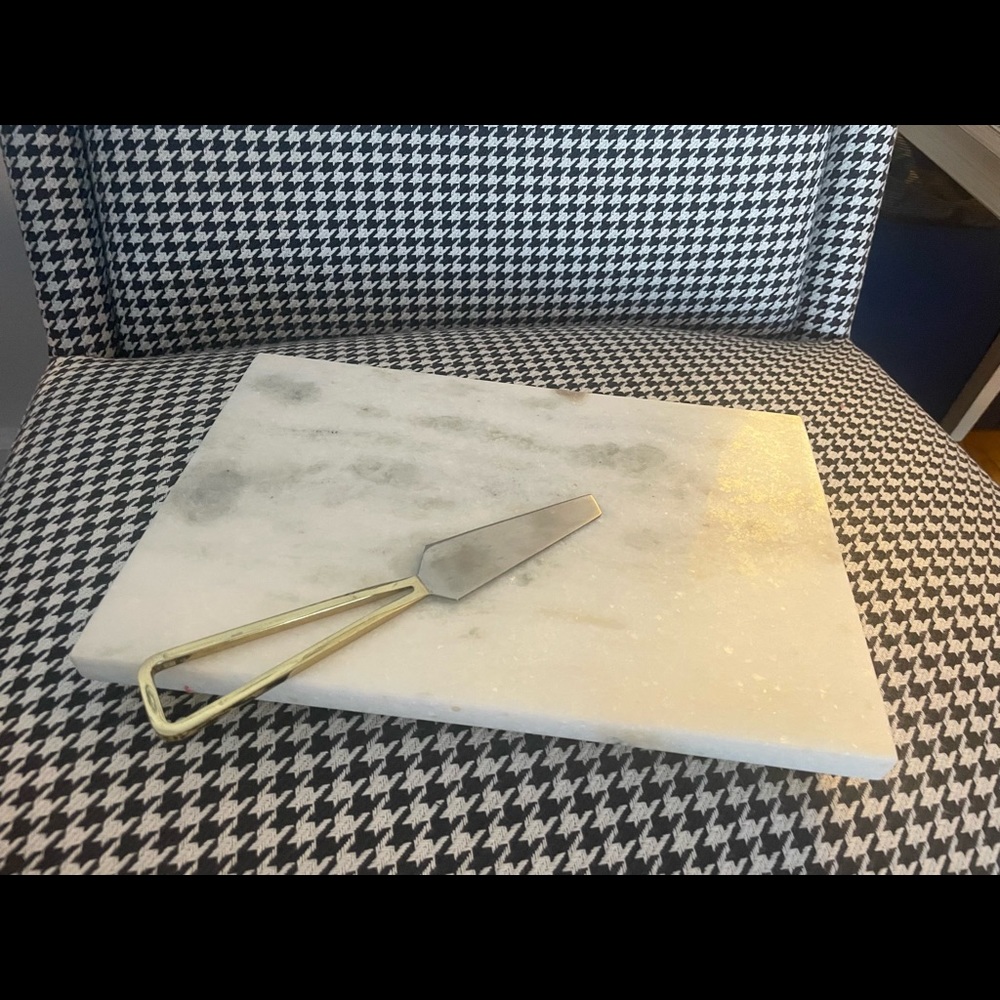 Nordstrom at Home White Marble Cheese Board